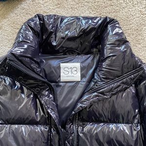 Black Puffer Winter Coat